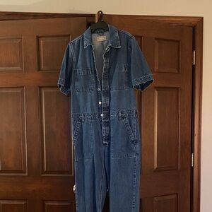 Blue Denim Jumpsuit